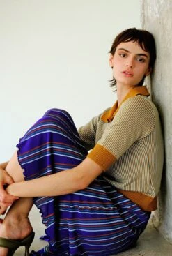 70's Polo Brown -Es Fascinante 70s polo brown t shirts tops carlota cahis 288745