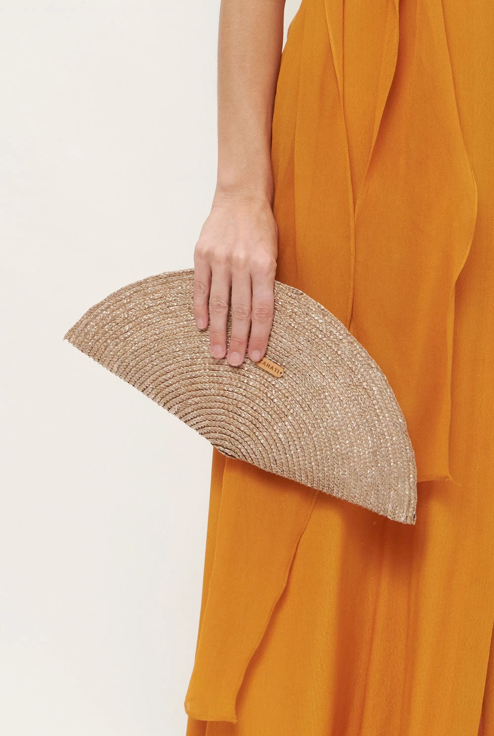 Abanico Mini Bronze Taupe Bag 4 Abanico Mini Bronze Taupe Bag - Imagen 2