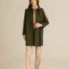 Abby Coat Verde -Es Fascinante abby coat coming soon coats kolonaki 963797