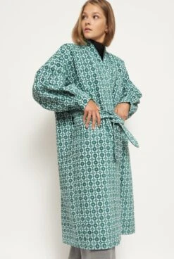 Abrigo "A" Fantasía Verde -Es Fascinante abrigo a fantasia verde coat diddo madrid 901920