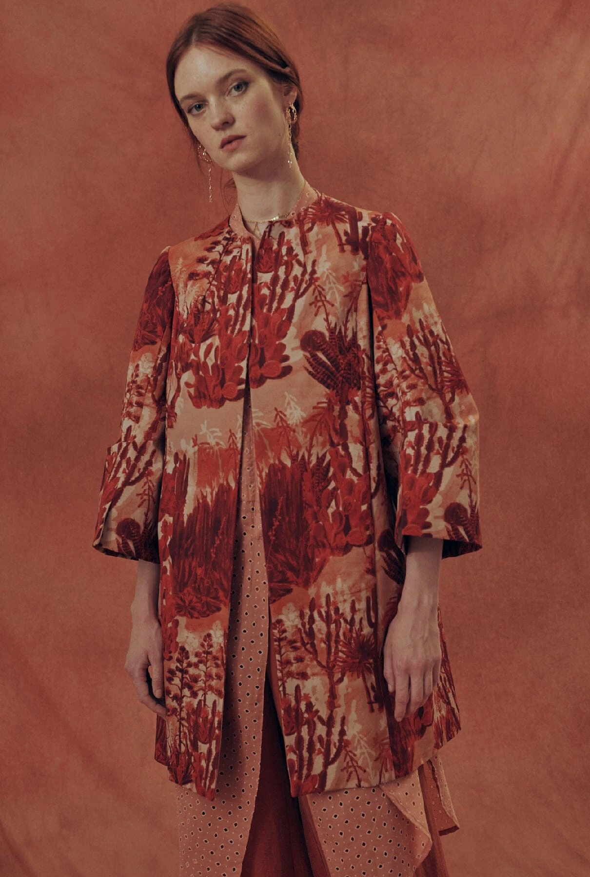 Abrigo Estampado "Majorelle" 3 Abrigo Estampado "Majorelle"