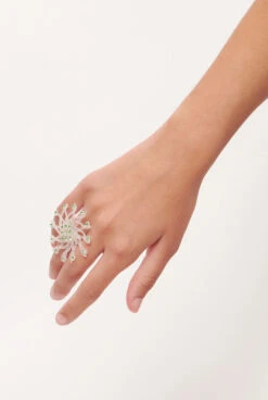 Anillo Ciclo White-green