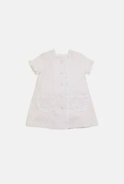 Audrey Dress White Pique