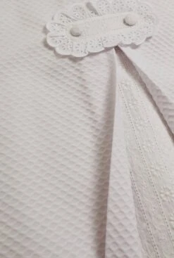 Audrey Dress White Pique -Es Fascinante audrey dress white pique kids clothing amaia london 989848