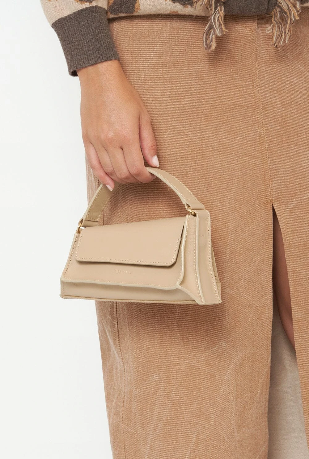 Beige Crash MiniBag 5 Beige Crash MiniBag - Imagen 3