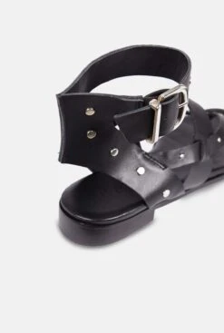 BIARRITZ NEGRO2CM -Es Fascinante biarritz negro 2cm flat sandals micuir 958997