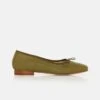 Biarritz Olive -Es Fascinante biarritz olive flat shoes la basique collection 401696