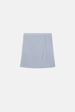 Bing Mini Skirt Blue -Es Fascinante bing mini skirt blue skirts vezavena 198351