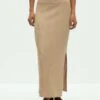 Bing Skirt Beige -Es Fascinante bing skirt beige skirts vezavena 539766