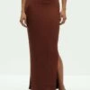 Bing Skirt Brown -Es Fascinante bing skirt brown skirts vezavena 340906