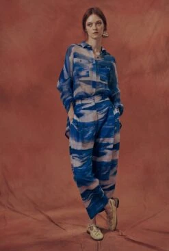 Blusa En Seda Estampado "Essaouira"