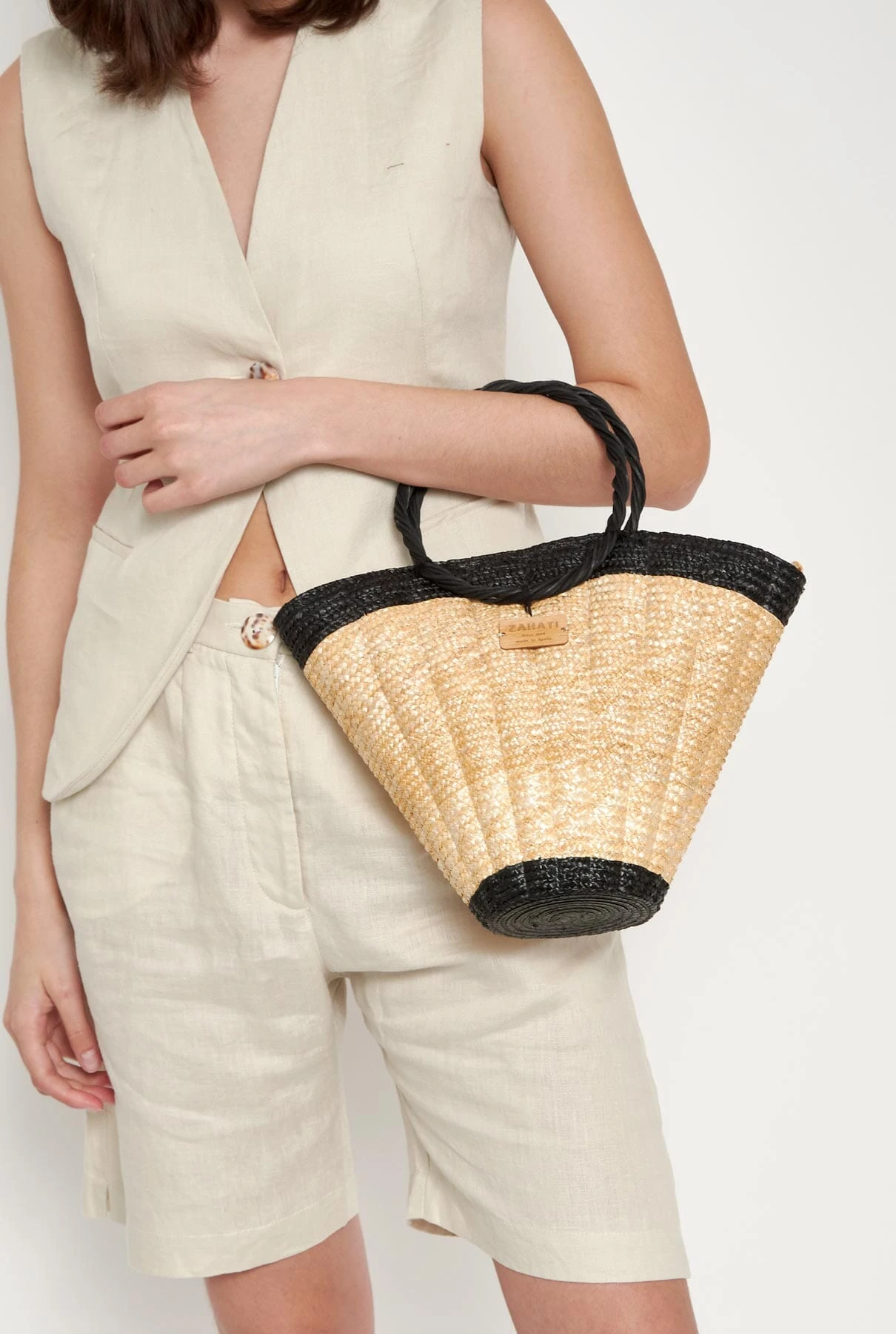 Bolso Maxi Shelly L Bicolor Negro 3 Bolso Maxi Shelly L Bicolor Negro