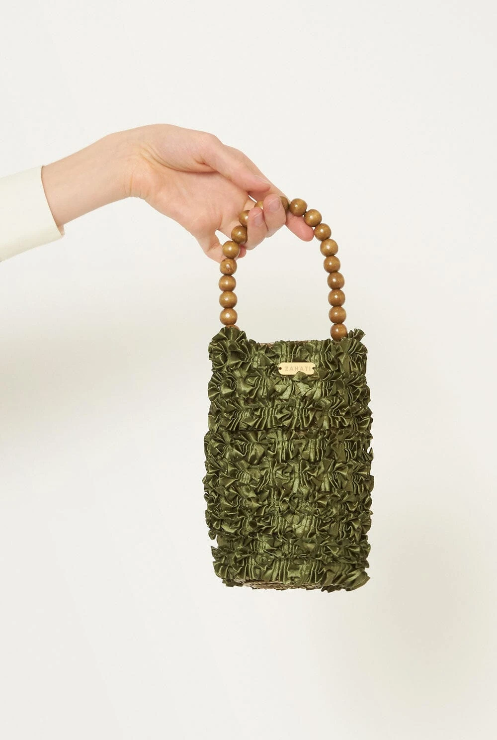 Bolso Tubito Bloom Verde Oliva 3 Bolso Tubito Bloom Verde Oliva