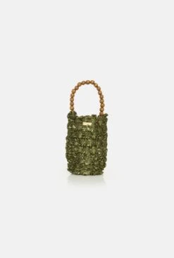 Bolso Tubito Bloom Verde Oliva 10 Bolso Tubito Bloom Verde Oliva -Es Fascinante bolso tubito bloom verde oliva mini bags zahati 685165