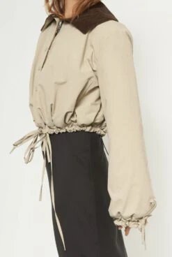 Bomber Volumen Gabardine -Es Fascinante bomber volumen gabardine coats habey club 569258