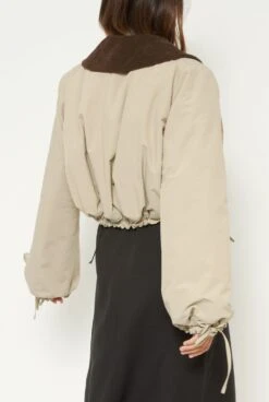 Bomber Volumen Gabardine -Es Fascinante bomber volumen gabardine coats habey club 726747