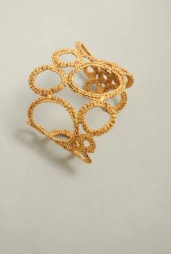 BRAZALETE ONDAS ORO