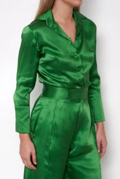 Camisa De Seda -Es Fascinante camisa de seda shirts blouses malne 362348