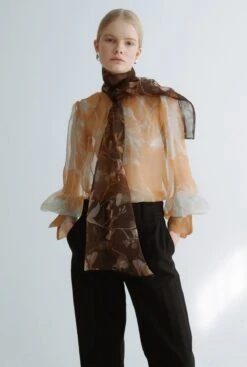 Camisa Lazada Estampada