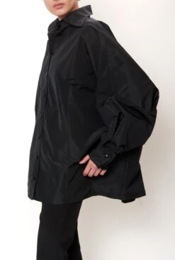 Camisa Oversize De Tafetán -Es Fascinante camisa oversize de tafetan shirts blouses malne 486474