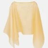 Capa Amarilla Organza -Es Fascinante capa amarilla organza capes shawls luciana estudio 962015