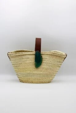 CAPAZOZOE MEDIANO - CAMEL ÁGATA VERDE -Es Fascinante capazo zoe mediano camel agata verde shoulder bag ecue 935792