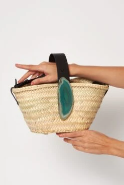 CAPAZO ZOE - NEGRO AGATA VERDE