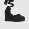 Castañer CARINA C/8ED/001 NEGRO -Es Fascinante carina c8ed001 negro espadrilles castaner 524116