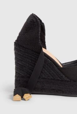 Castañer CARINA C/8ED/001 NEGRO -Es Fascinante carina c8ed001 negro espadrilles castaner 645633