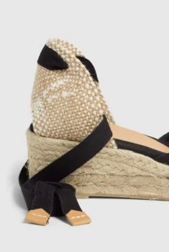 Castañer CARINA/3/001 NEGRO -Es Fascinante carina3001 negro espadrilles castaner 140861