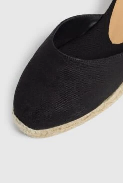 Castañer CARINA/3/001 NEGRO -Es Fascinante carina3001 negro espadrilles castaner 358349