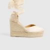 Castañer CARMEN/8ED/129 CHAMPAGNE -Es Fascinante carmen8ed129 champagne espadrilles castaner 588075