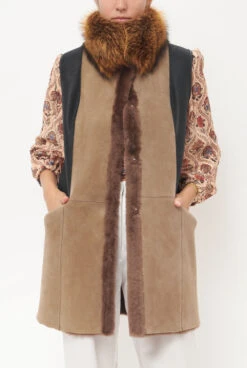 Chaleco Bicolor Marrón Y Negro 10 Chaleco Bicolor Marrón Y Negro -Es Fascinante chaleco bicolor marron y negro vests miguel marinero 932008