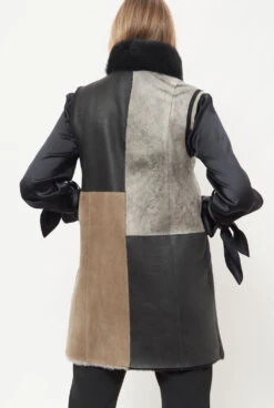 Chaleco Multicolor Beige Y Negro -Es Fascinante chaleco multicolor beige y negro vests miguel marinero 956269