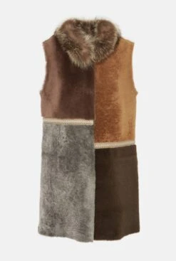 Chaleco Multicolor Gris