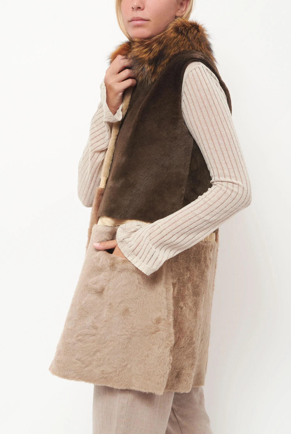 Chaleco Multicolor Marrones 5 Chaleco Multicolor Marrones - Imagen 3