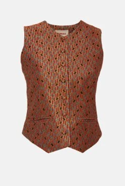 Chaleco Nibe Jacquard