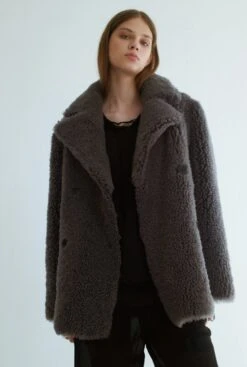 Chaqueta De Pelo Cashmere
