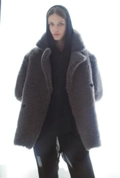 Chaqueta De Pelo Cashmere -Es Fascinante chaqueta de pelo cashmere coats miguel marinero 826940