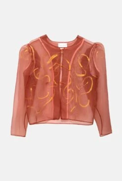 Chaqueta Ladrillo Pintada