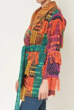 Chaqueta Lana Flecos Naranja 9 Chaqueta Lana Flecos Naranja -Es Fascinante chaqueta lana flecos naranja jackets tete by odette 731986