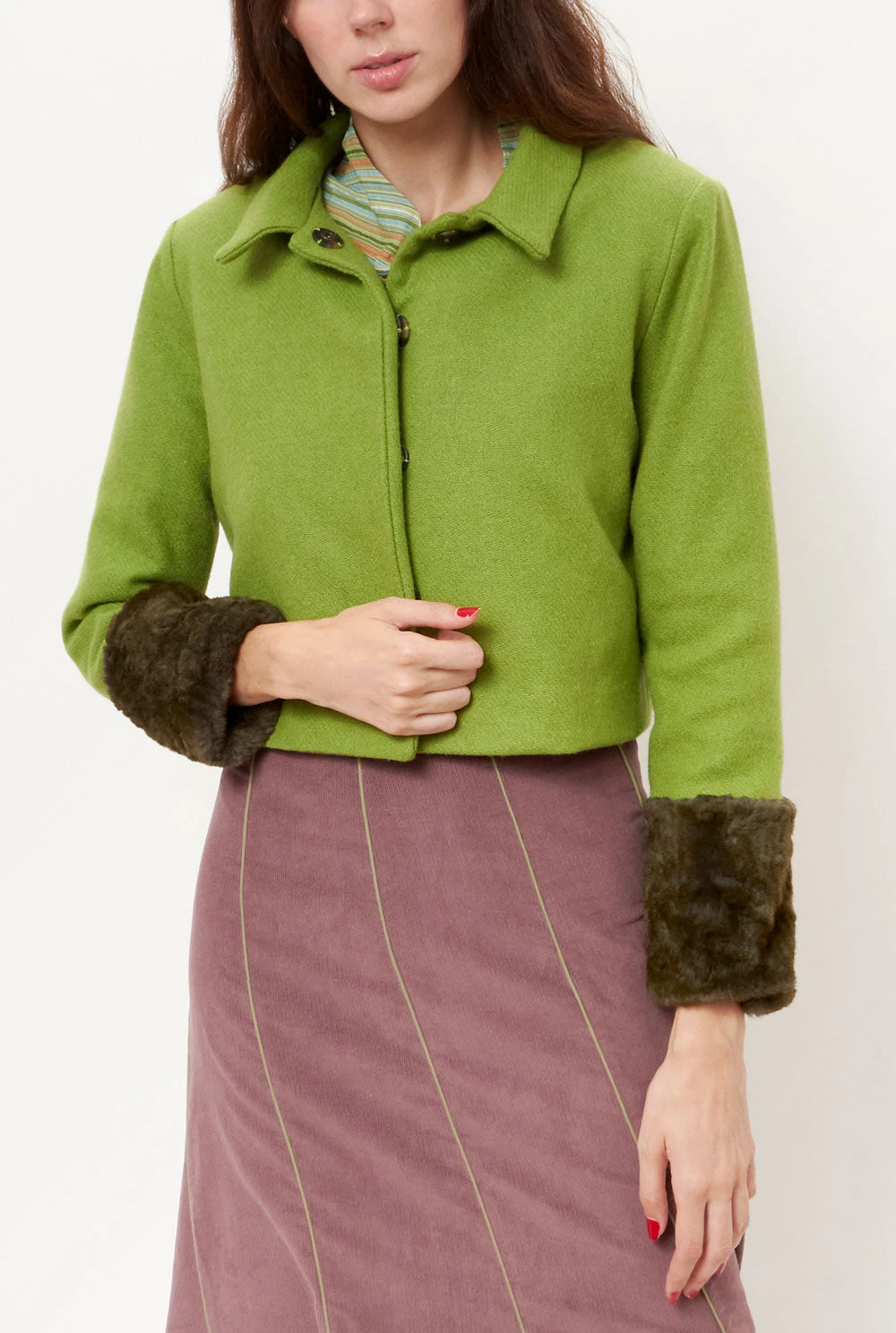 Chaqueta Puño Piel 4 Chaqueta Puño Piel - Imagen 2