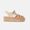 CIMA L. BROWN-ECRU -Es Fascinante cima l brown ecru espadrilles naguisa 554340