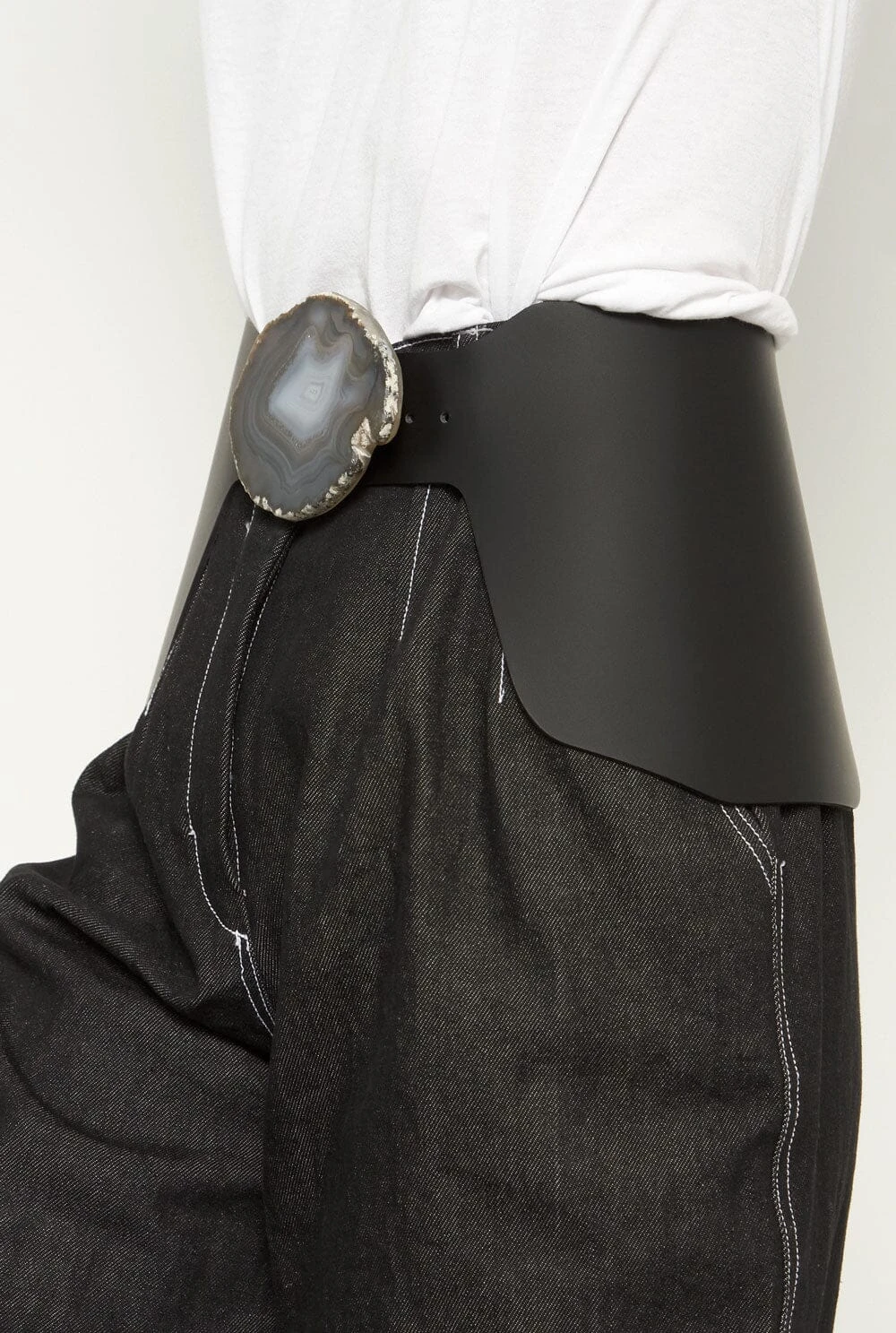 Cinturon Caleta Negro Agata Natural 5 Cinturon Caleta Negro Agata Natural - Imagen 3