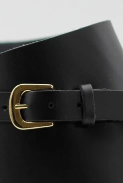 Cinturon Duna Negro -Es Fascinante cinturon duna negro belts ecue 410444