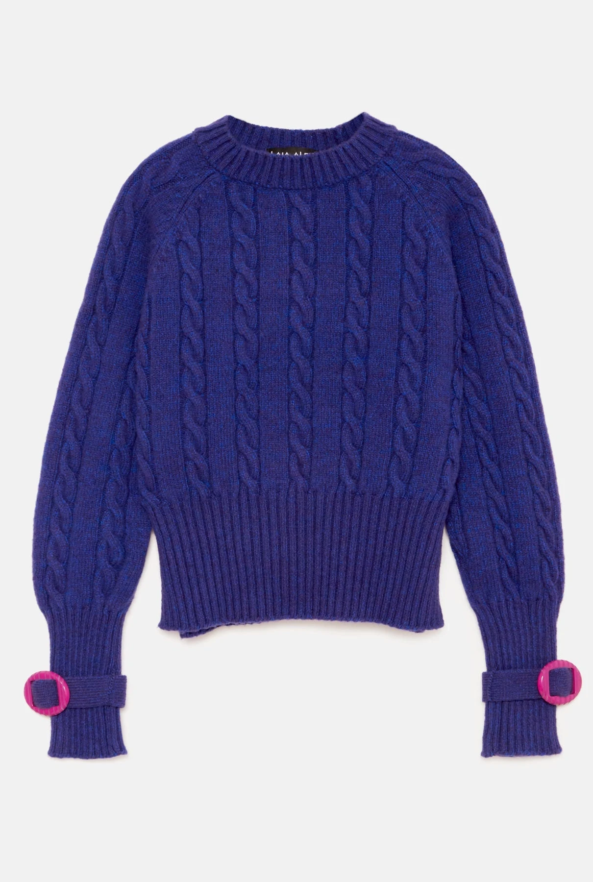 Clara Cable Knit Sweater Blue 3 Clara Cable Knit Sweater Blue