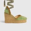 Castañer COEUR TP/8ED/196 VERDE -Es Fascinante coeur tp8ed196 verde espadrilles castaner 933223