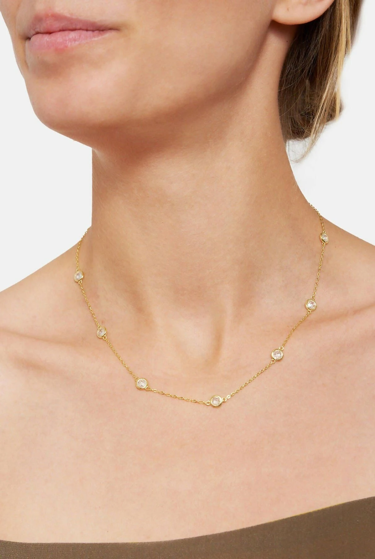 Collar Sirius Small Cuarzo Incoloro 4 Collar Sirius Small Cuarzo Incoloro - Imagen 2