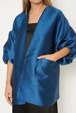 Abrigo Greta Reversible Azulon-Negro -Es Fascinante copia de abrigo greta reversible azulon negro coats duyos 854043