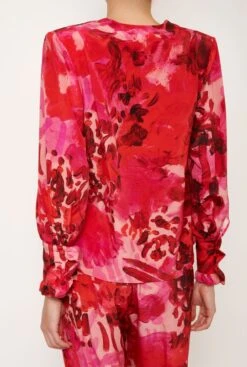 Coral Reef V Blouse -Es Fascinante coral reef v blouse shirts blouses arena martinez 368865